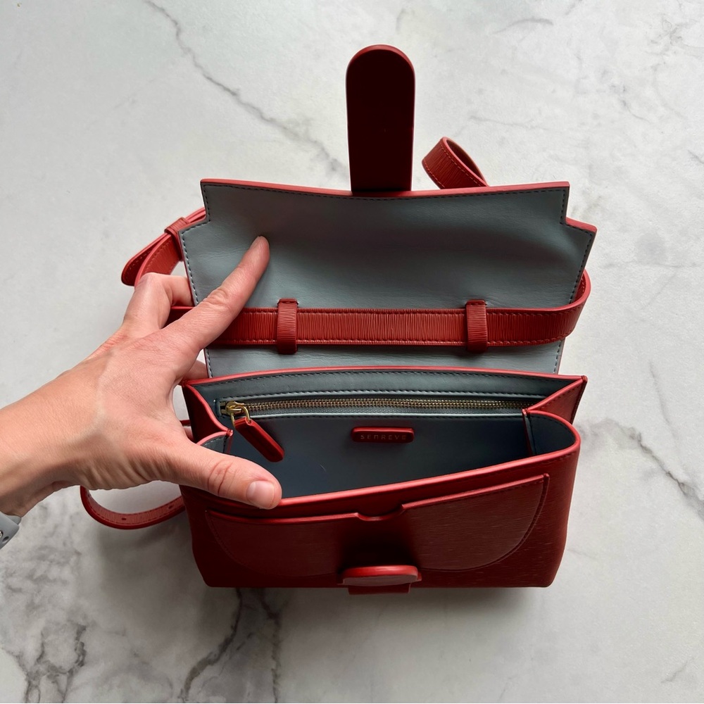 NWOT Senreve | Aria Belt Bag in Vegan Terra - Canyon - Picture 8 of 15